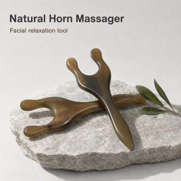 Handcrafted Natural Horn Nose Scraper