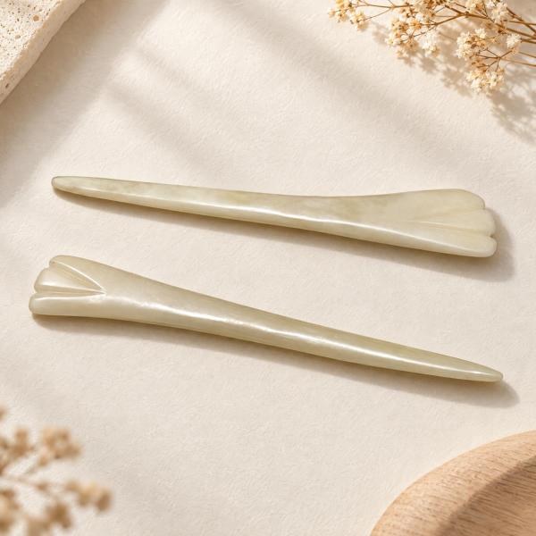 Handcrafted Natural Bone Hairpin
